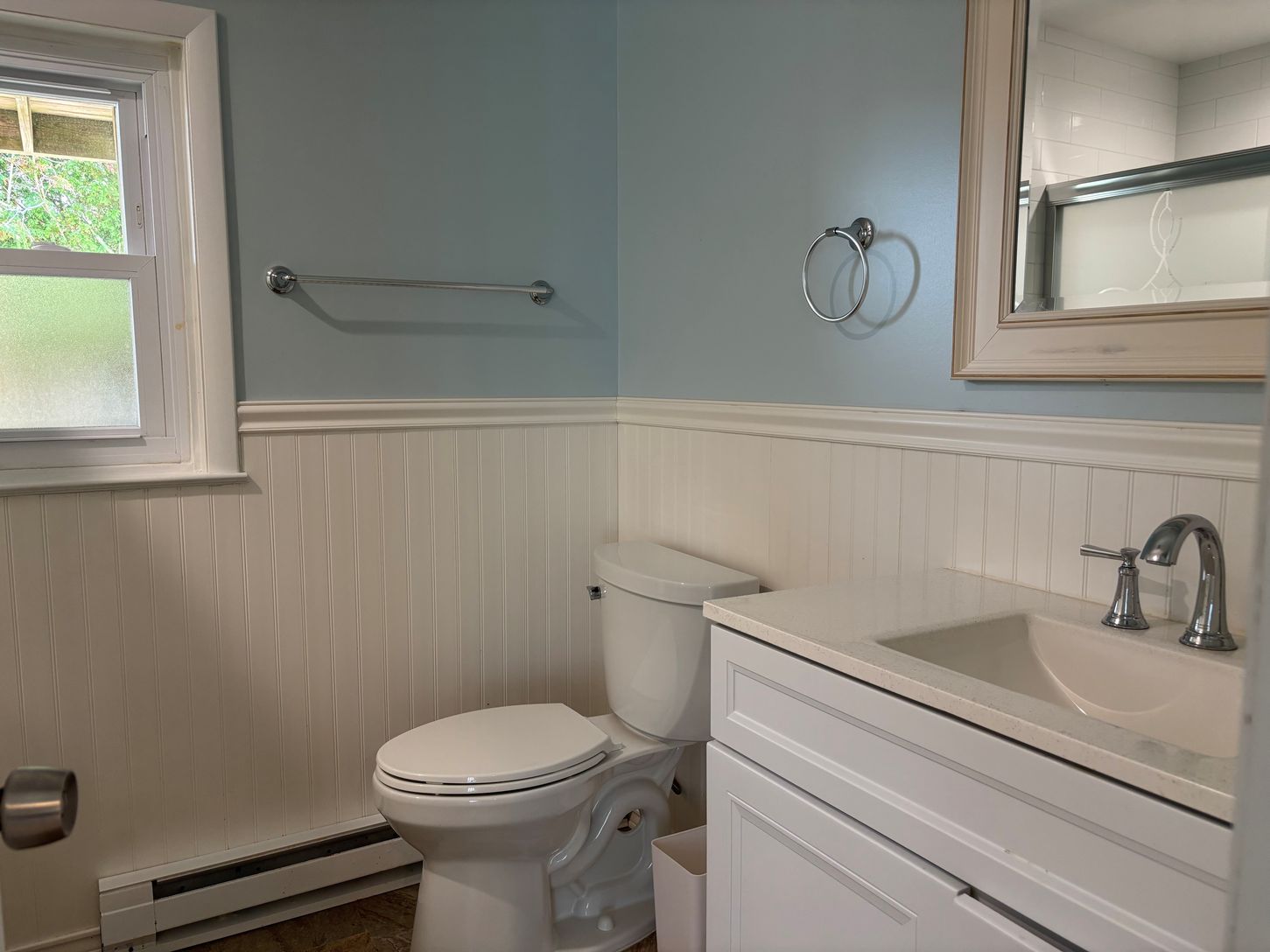 Lower level bathroom