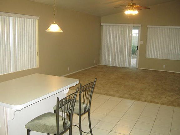 Kitchen opens to family room