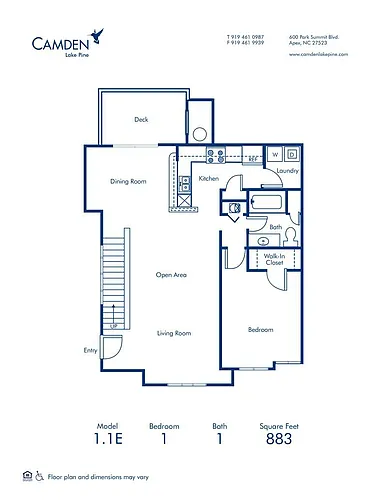 Floor plan 11E