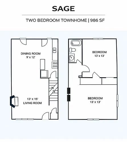 Floor plan Sage