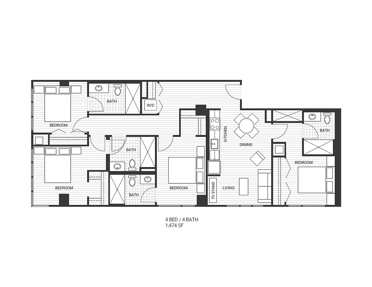 Floor plan D1