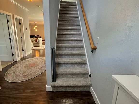 New carpet on stairs and in all bedrooms and upstairs hallway