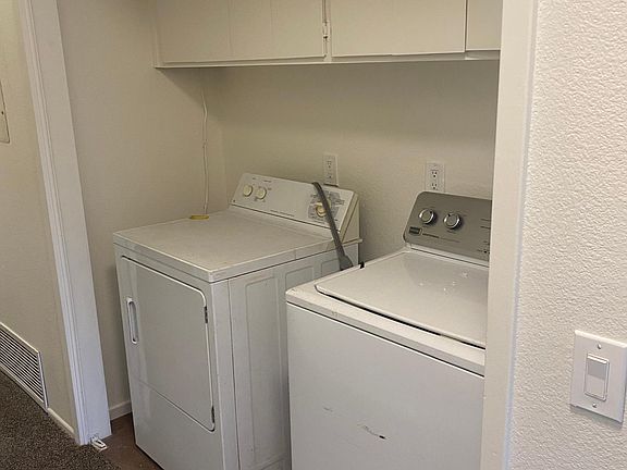 Indoor laundry with washer & dryer available if needed