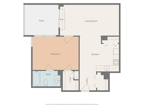 Floor plan The Mason's