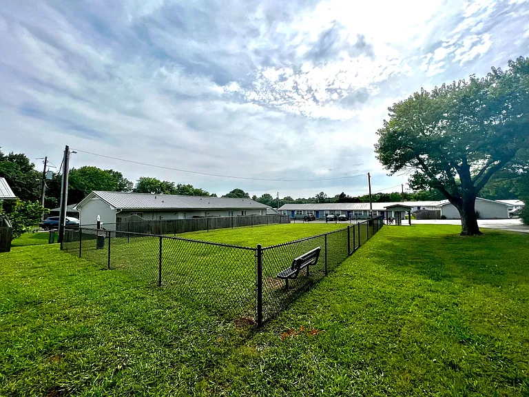 On-site dog park
