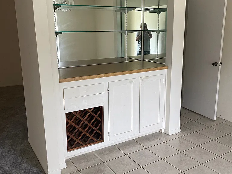 dining room bar area