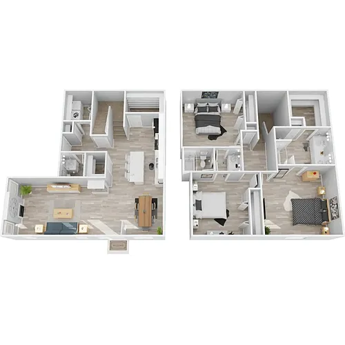 Floor plan 3 Bedroom