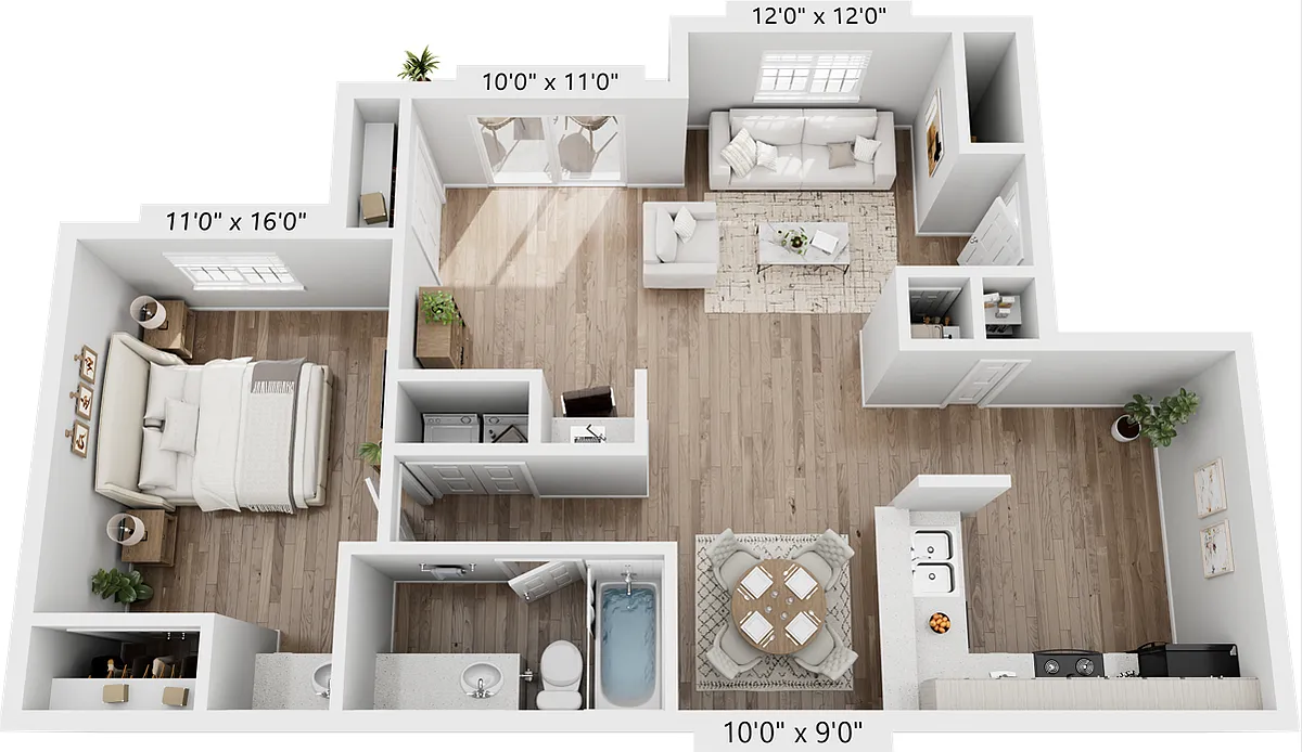 Floor plan Spacious