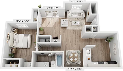 Floor plan Spacious