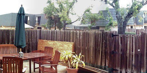 Panoramic view of porch