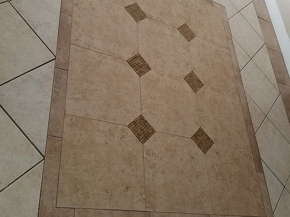 Dining area tile