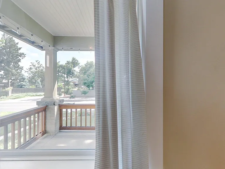 Large windows for natural light.