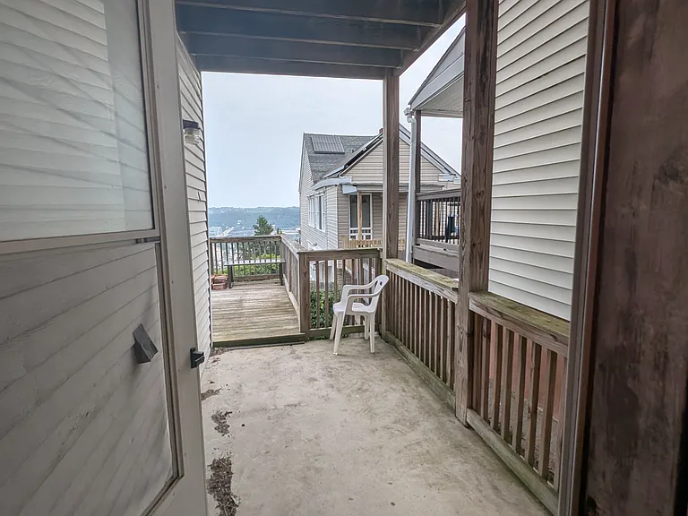 1st floor: back door entrance to deck