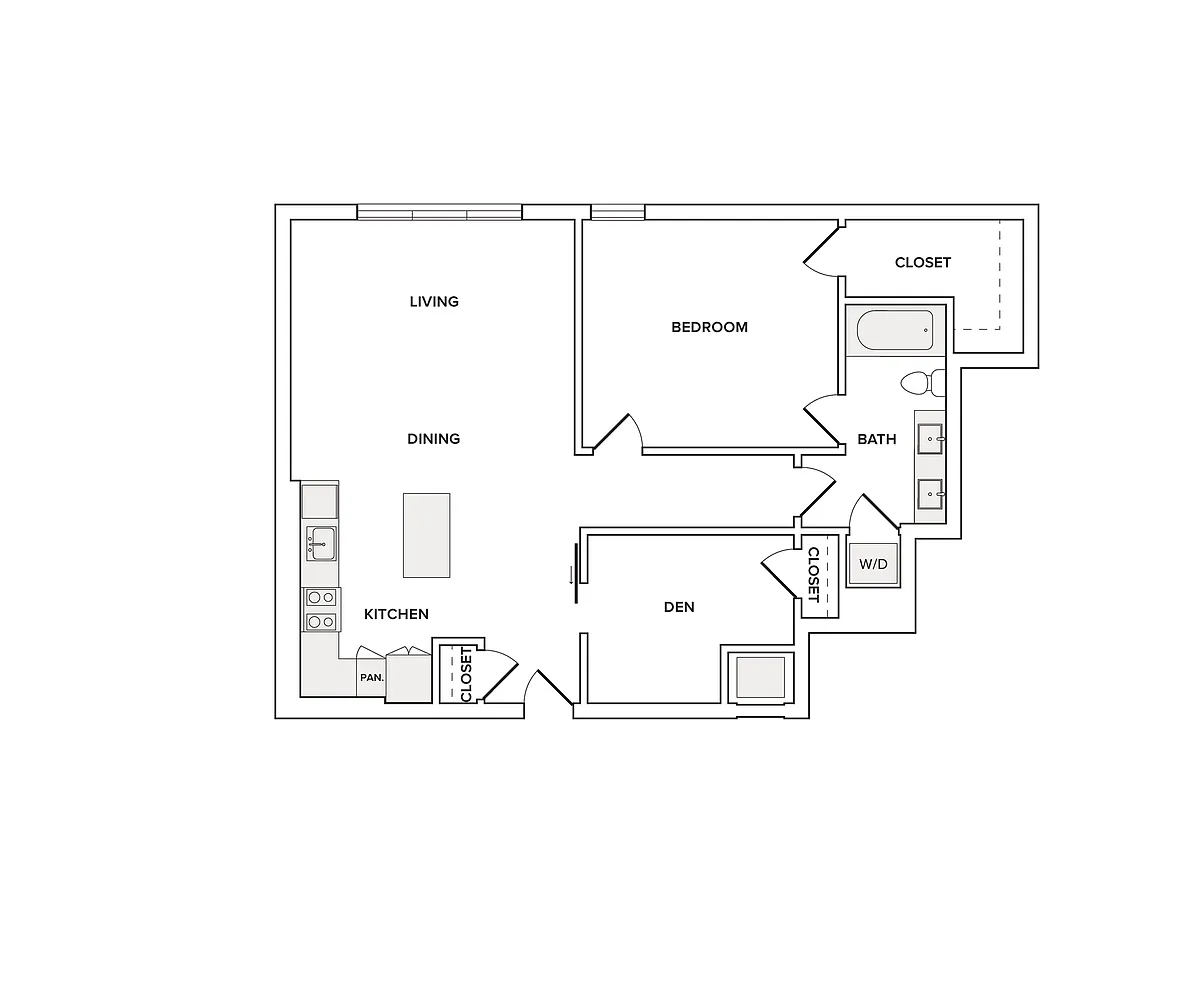 Floor plan A22D