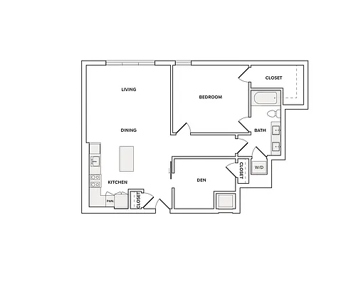 Floor plan A22D