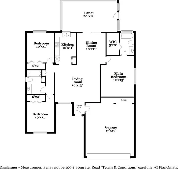 3 bed, 2.0 bath, 1153 sqft, $2,165 — Photo 2