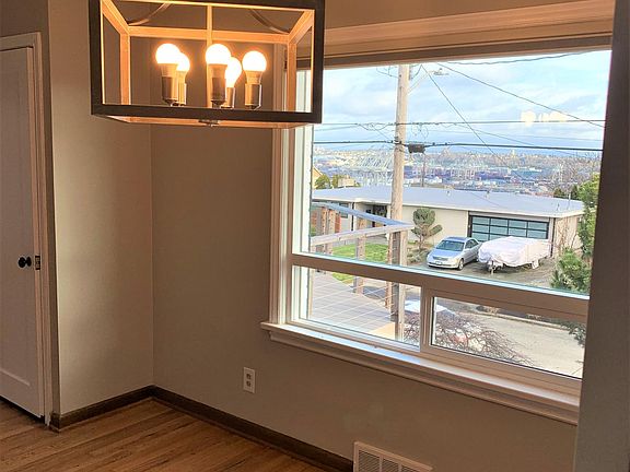 View from dining area