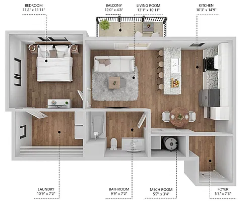 Floor plan A1