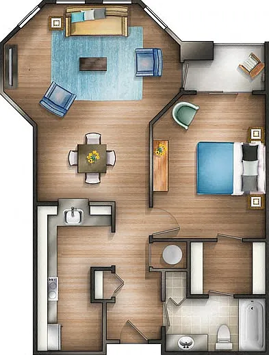 The Saratoga Apartments — Photo 38