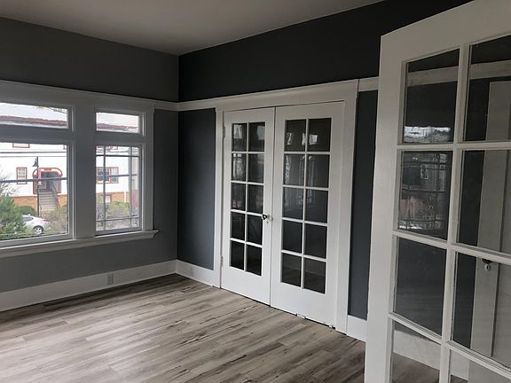 Front living area with large closet.