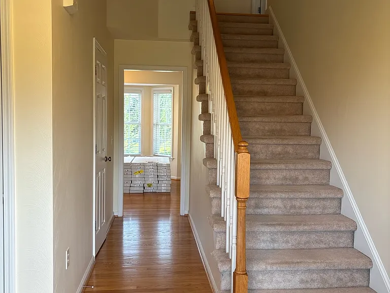1st floor hallway and stairs view