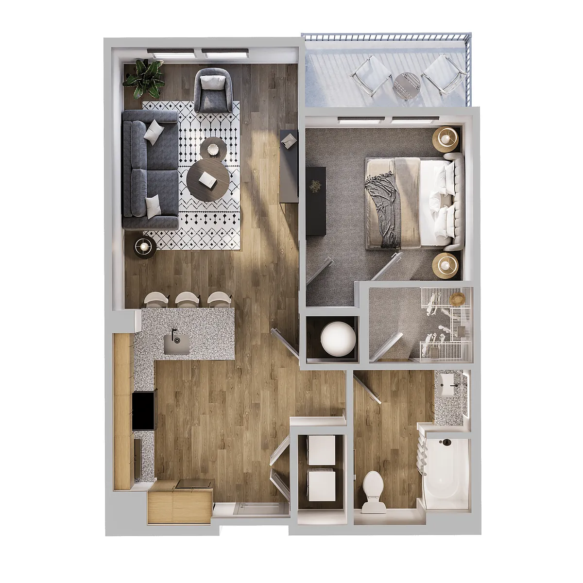 Floor plan A1A