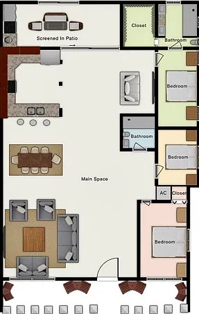 3 bed, 1271 sqft, $3,000 — Photo 2