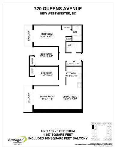 Floor plan 3 Bedroom