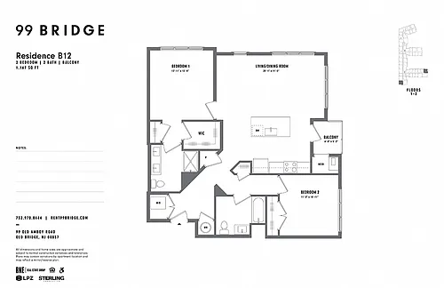 Floor plan B12