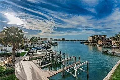 Dock and Boat lift - 252 Dolphin Point #C