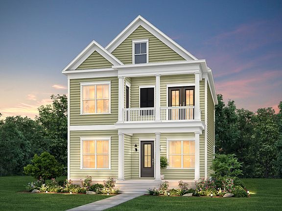 Randall Exterior 5 features Hardi Board Siding and Double Covered Front Porches