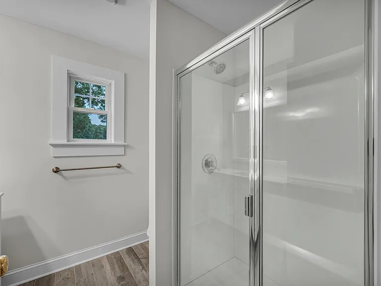 Primary bath walk in shower.