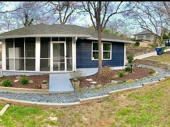 Front yard of home