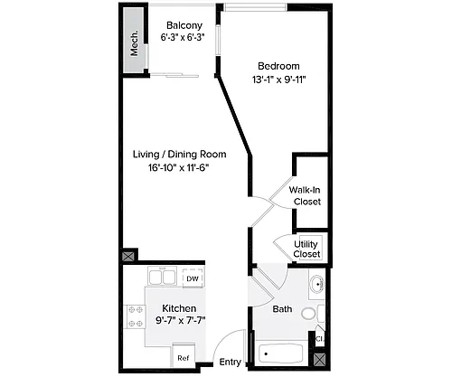Floor plan 574