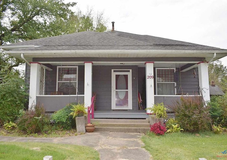 The front of the house