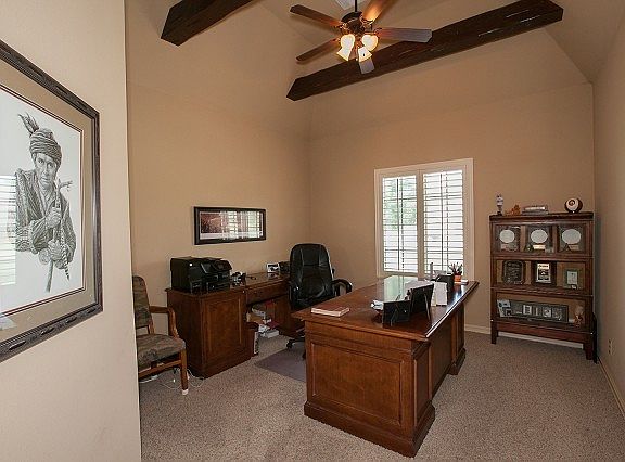 Spacious and handsome home office