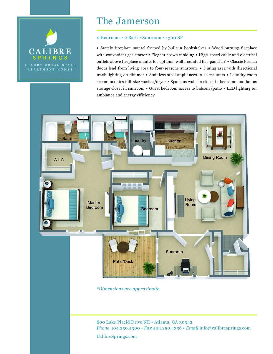 Floor plan Jamerson Classic