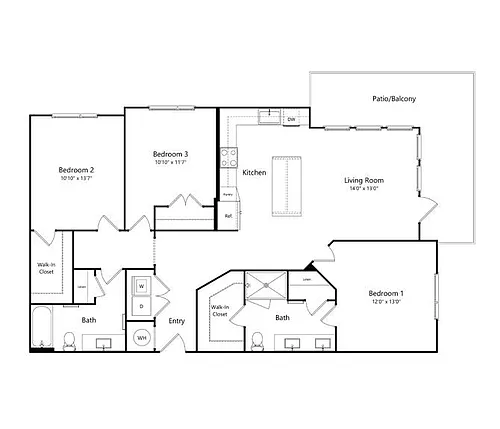 Floor plan C2