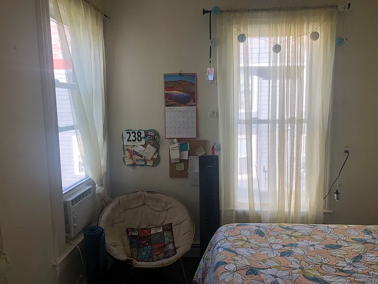 Bedroom #2 opposite side of apartment. With closet.