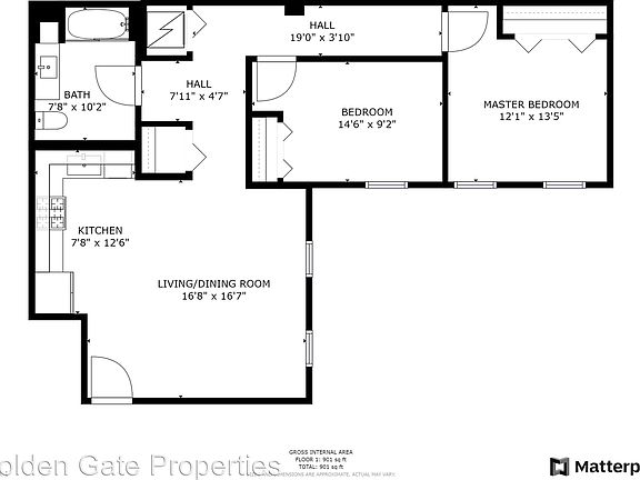 5th image of 722 Montgomery St Unit 204