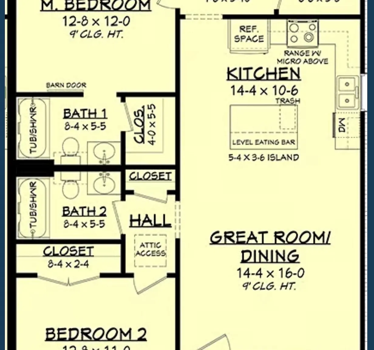 2 bed, 2.0 bath, 1000 sqft, $1,500 — Photo 2