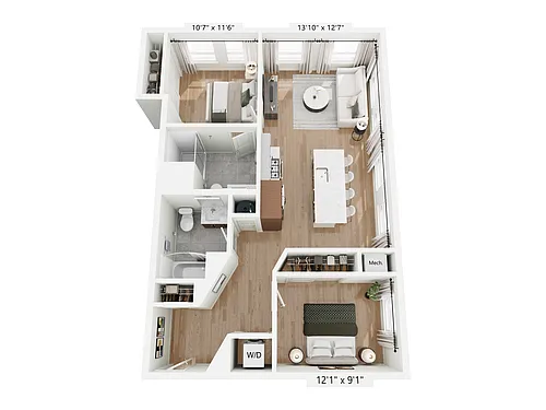 Floor plan B4
