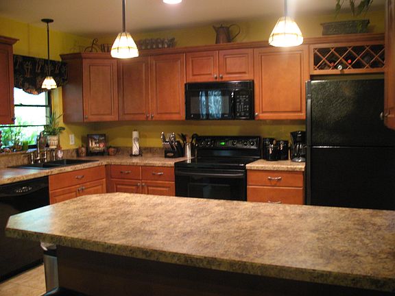 Remodeled kitchen