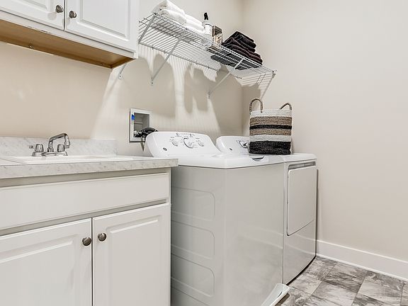Convenient laundry room