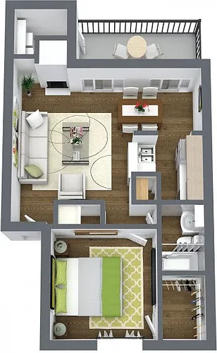Floor plan A4 Traditional