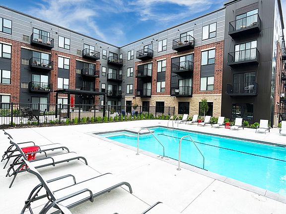 Pool plaza and sundeck