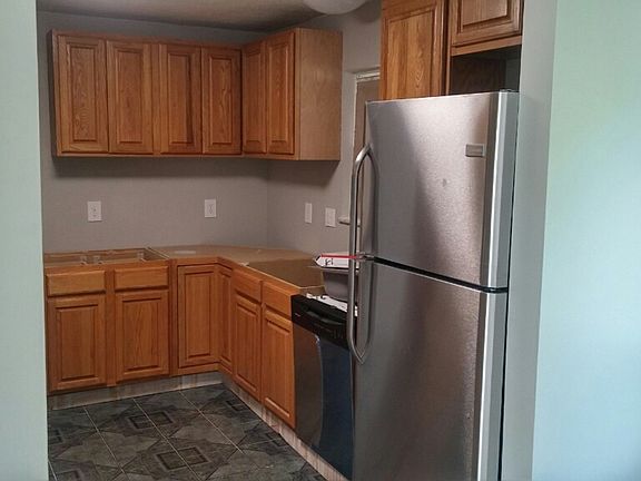 Kitchen with new appliances 