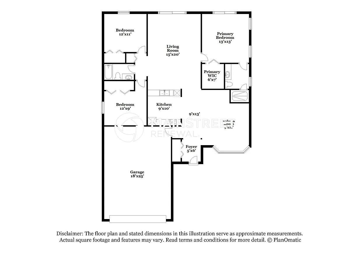 Floor Plan - 3917 Warren St