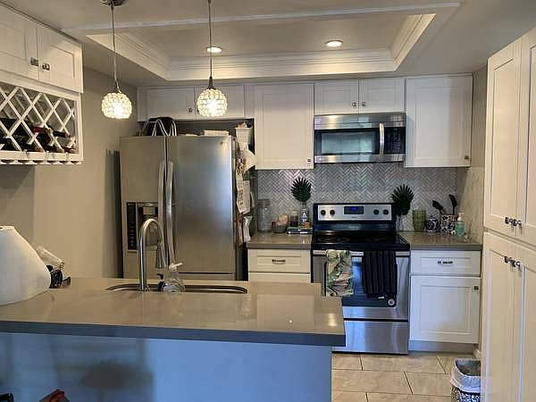 Remodeled kitchen