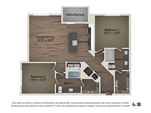 Floor plan B2E